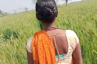 desi bhabhi fucked everywhere eradicate affect wheat field by hasband