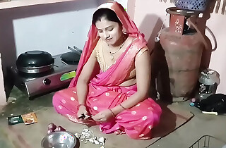 Desi indian Marathi kavita teacher with pupil