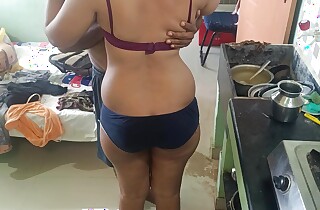 Kitchen back position romance