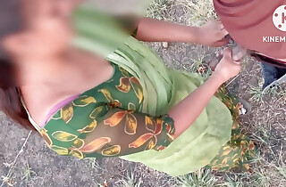 Village bhabhi fucked by Daver in outdoor Jungle xx video, desi bhabhi sex in Jungle hindi audio